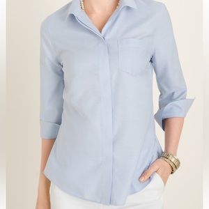 Chico’s Button down Shirt 3/4 length sleeve. Size 0